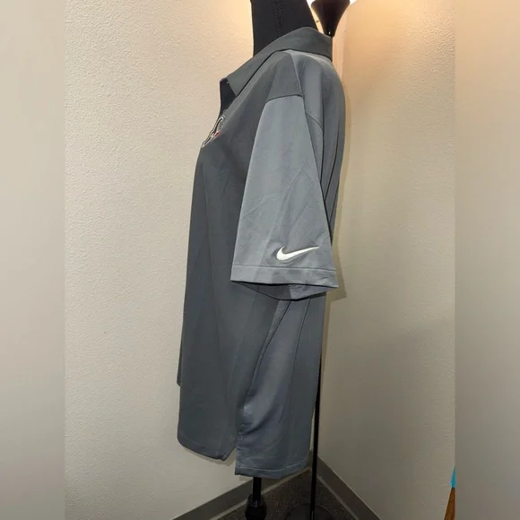 NFL Nike DriFit Houston Texans Polo. Large. Excellent Condition. - Picture 3 of 8